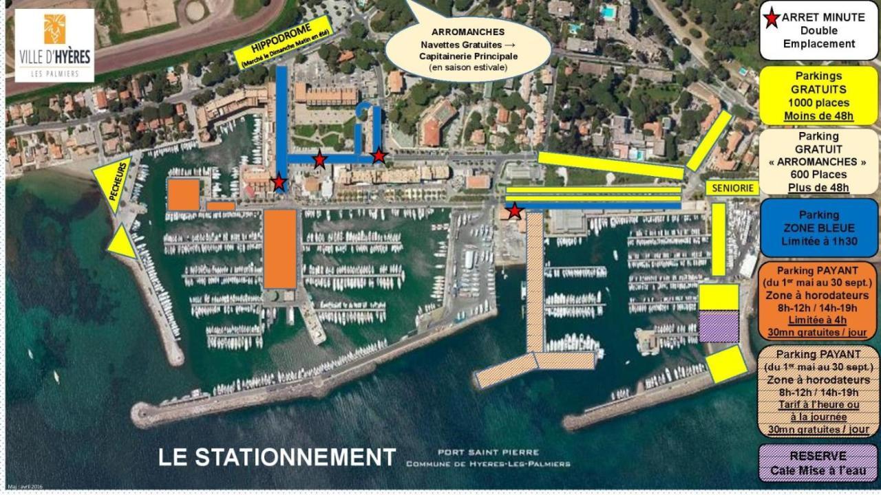 Apartamento Port la Gavine Hyères Exterior foto